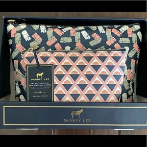 Dabney Lee two piece pouch set with removable wristlet